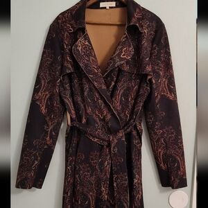 Solitaire Anthropology Trench Coat